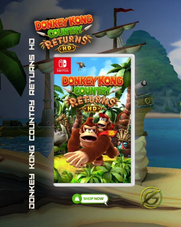 JUEGO NINTENDO SWITCH OLED DONKEY KONG COUNTRY RETURNS HD