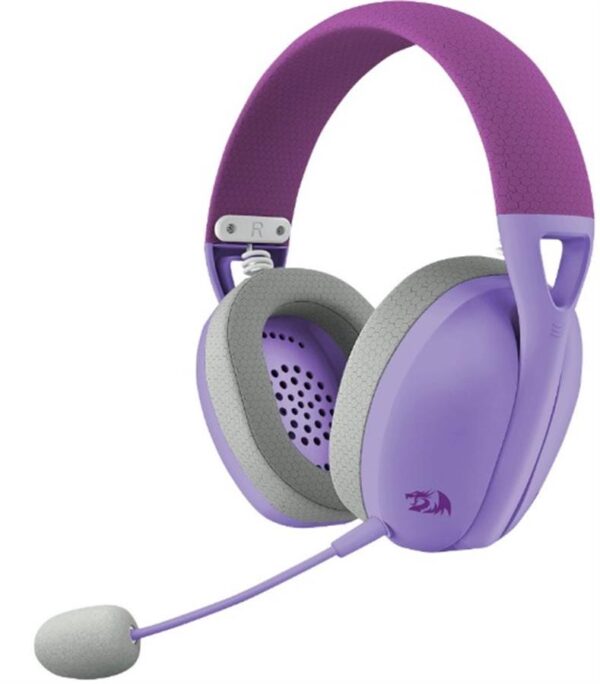 AURICULARES REDRAGON IRE PRO H848PL WIRELESS WHITE/PURPLE