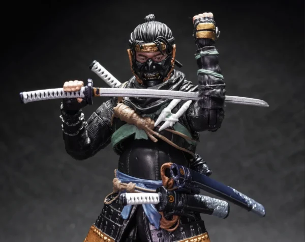 FIGURA COLECCIONABLE PLAYSTATION GHOST OF TSUSHIMA, FIGURA DE JIN SAKAI