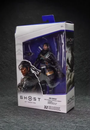 FIGURA COLECCIONABLE PLAYSTATION GHOST OF TSUSHIMA, FIGURA DE JIN SAKAI