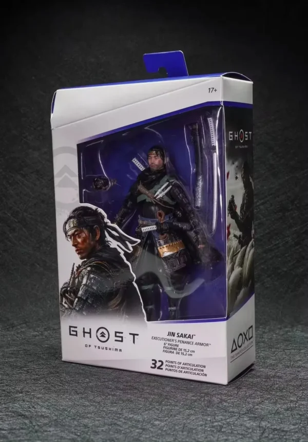 FIGURA COLECCIONABLE PLAYSTATION GHOST OF TSUSHIMA, FIGURA DE JIN SAKAI