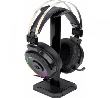 AURICULARES REDRAGON H320-RGB LAMIA NEGRO
