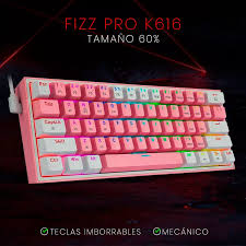 teclado-redragon-fizz-pro-616-rgb-pink-white