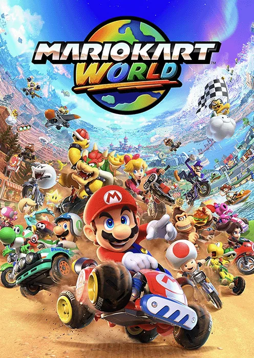 JUEGO DE NINTENDO SWITCH 2 MARIO KART WORLD NSW2